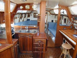 Saloon, looking forward