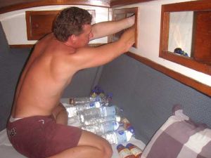 Lekkage in de voorpunt